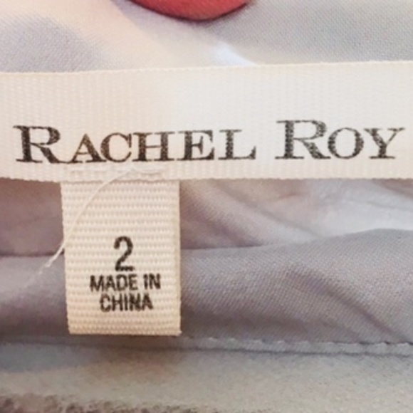 Rachel Roy silver large sequin mini skirt - Picture 5 of 5